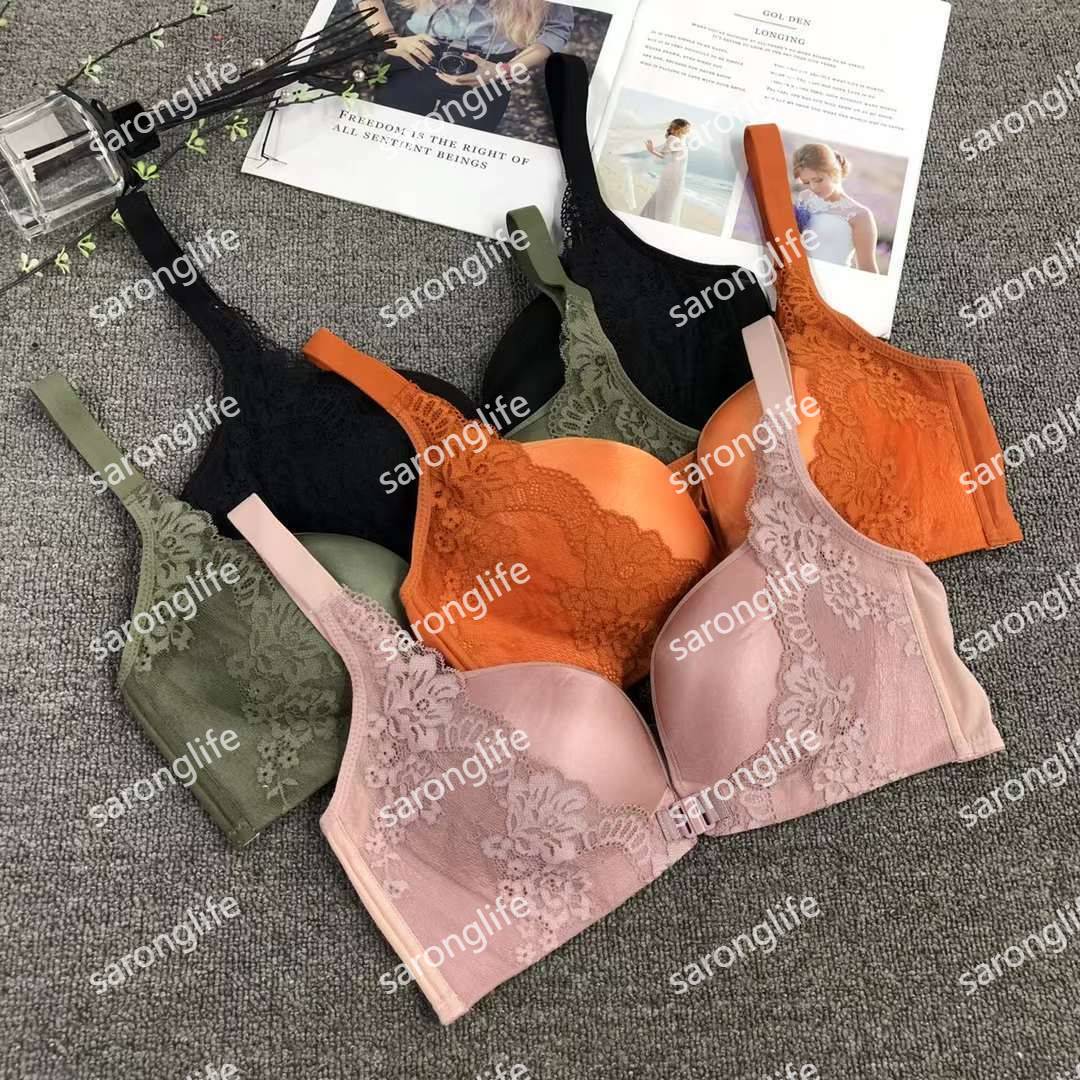 外贸蕾丝胸罩调整型显腰收副乳内衣小胸聚拢舒适内衣聚拢无痕文胸
