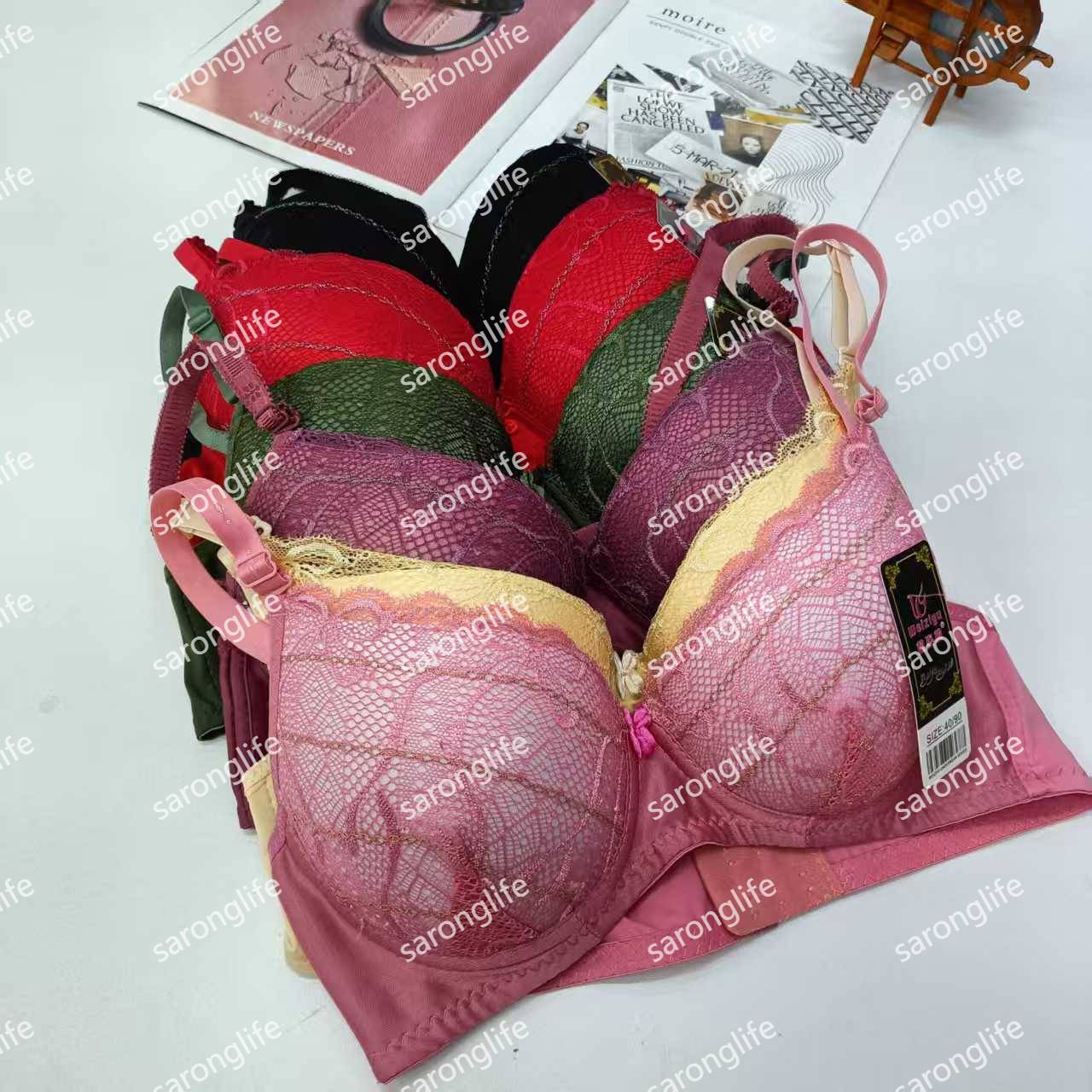外贸出口中东非洲现货大码女士内衣文胸提拉聚拢舒适带钢圈文胸