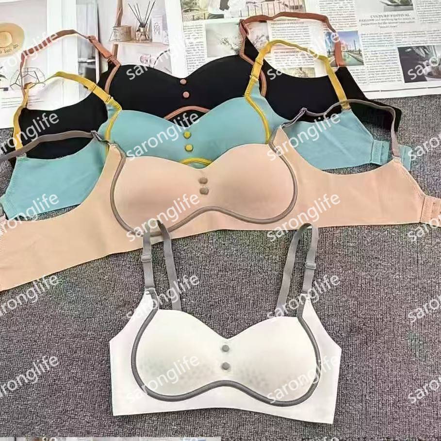 外贸低价库存抹胸无痕内衣女无钢圈乳胶舒适透气防滑小胸聚拢文胸