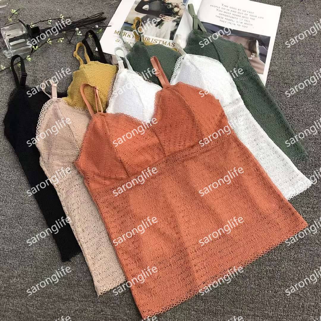 外贸出口蕾丝高品质美背女士背心无钢圈性感文胸运动内衣女批发